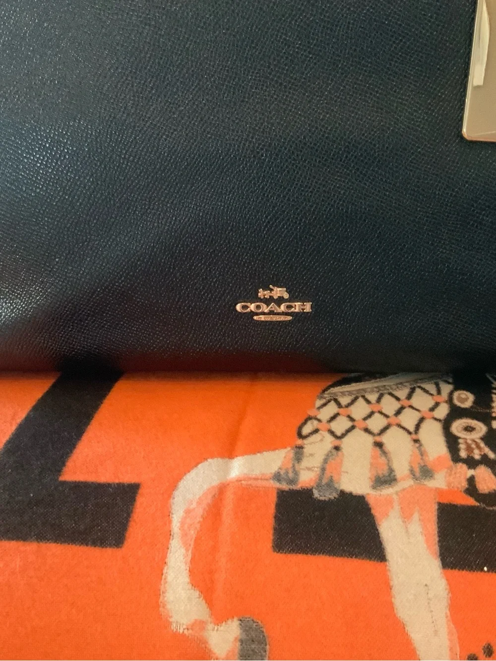 Coach shoulder tote